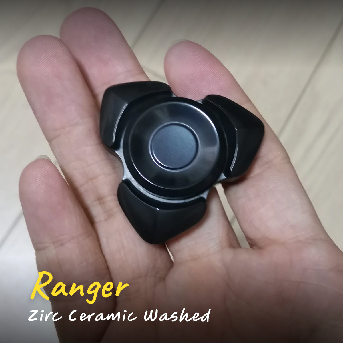 Feifei Edc Ranger Spinner black polish