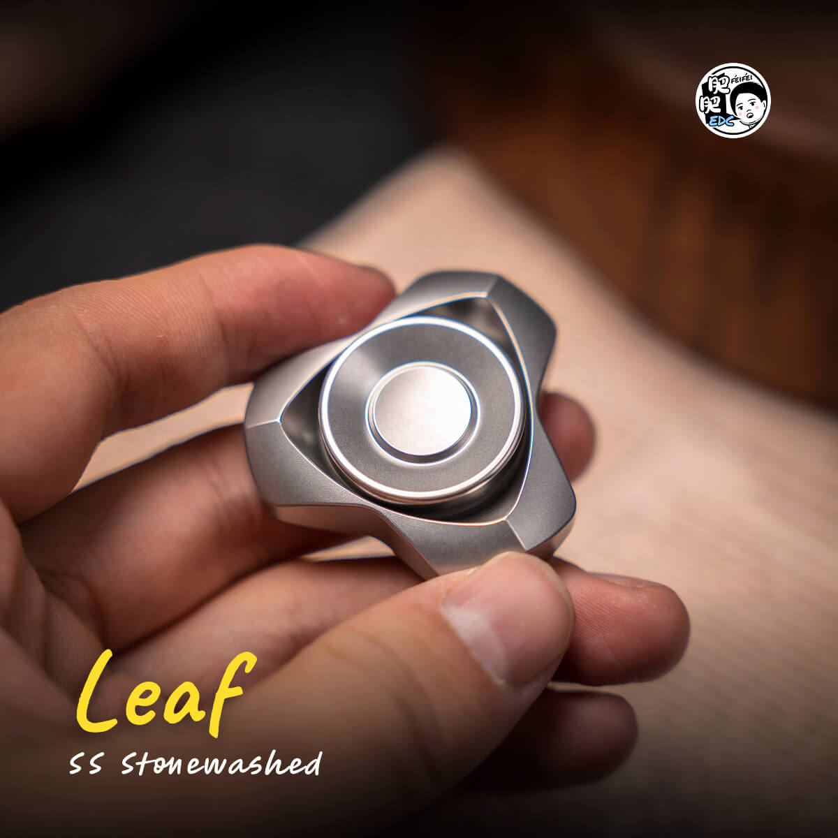 Fidget Spinner - Leaf