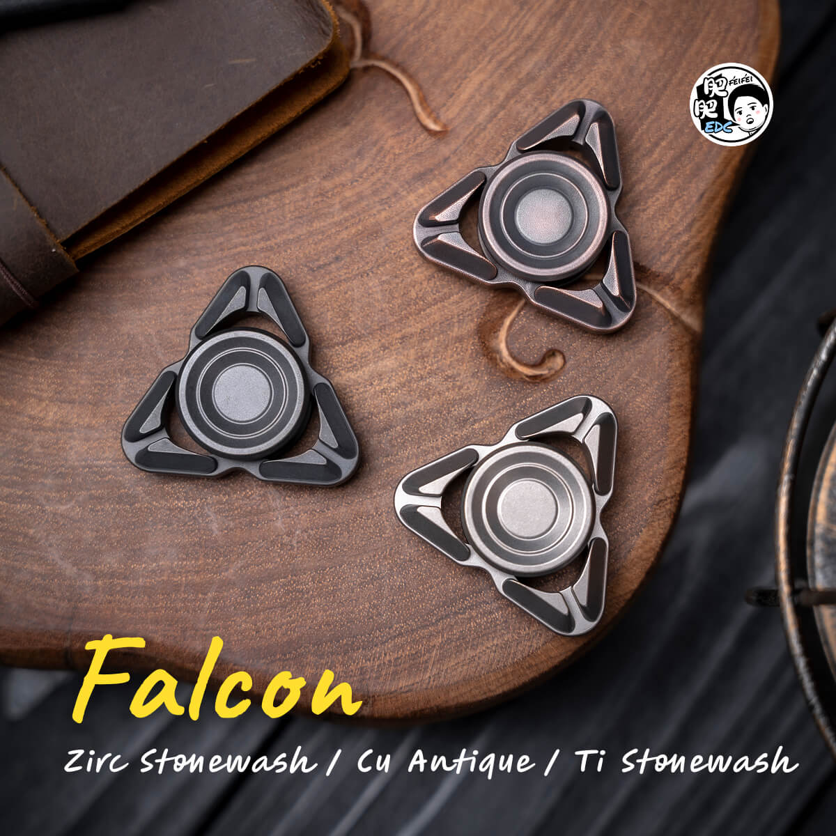 FeiFeiEdc – Premium EDC Fidget Spinners & Sliders | Titanium, Copper,